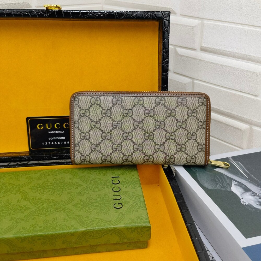 Gucci Horsebit 1955 Zip Around Wallet - Picture 5 of 9